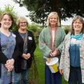 THG Volunteers in THG community garden